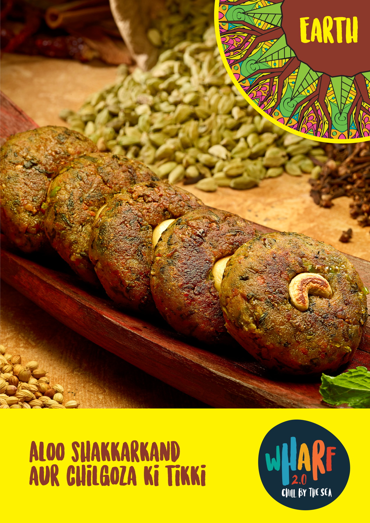 Wharf Food A2 Poster