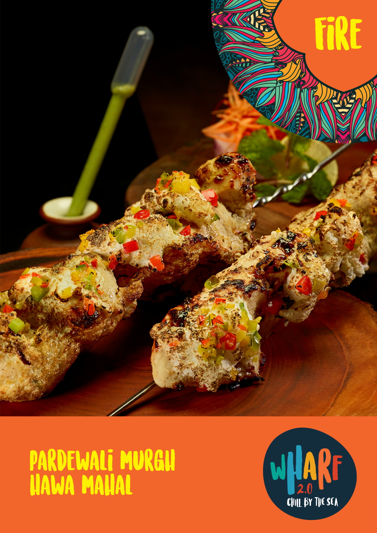 Wharf Food A2 Poster