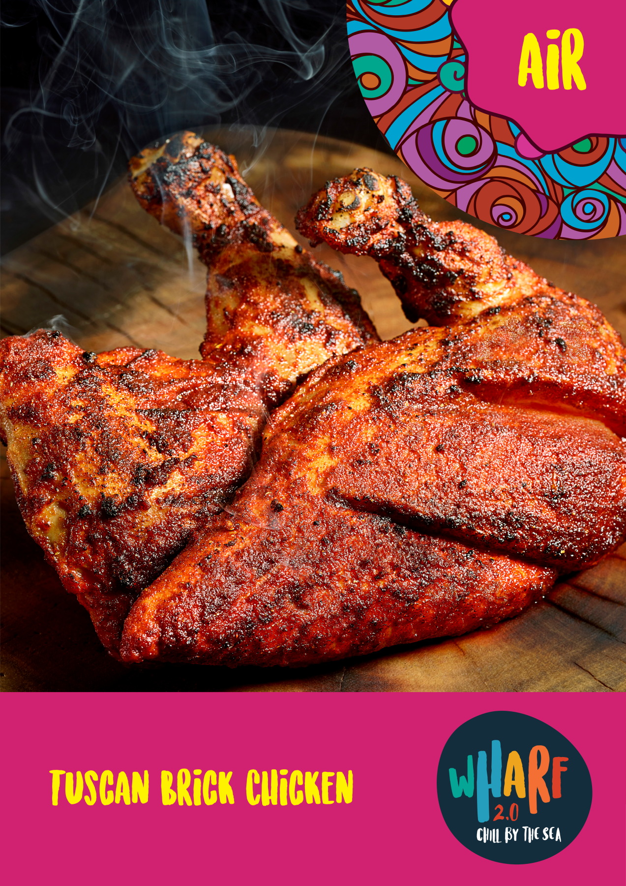 Wharf Food A2 Poster